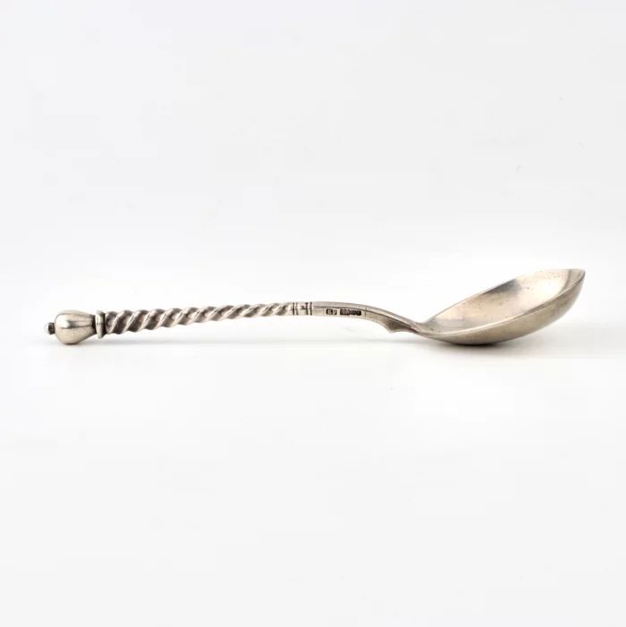 Russian silver jam spoon. 