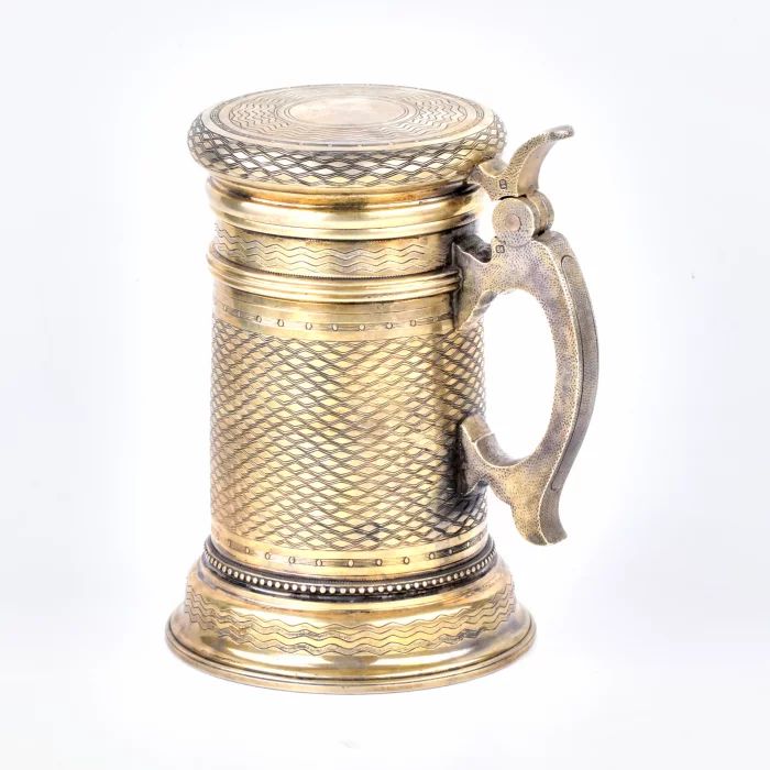 Ivan Khlebnikovs Big Silver Beer Cup. 