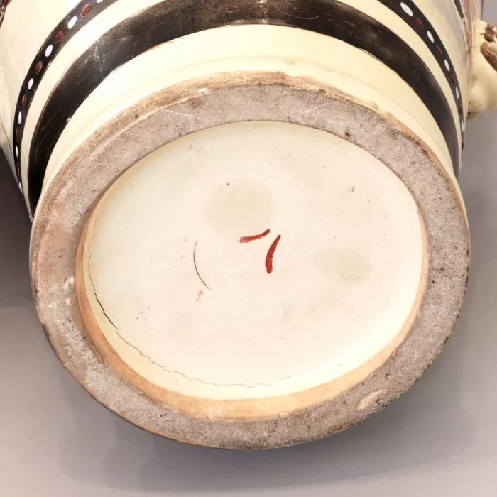 Paire de vases dextérieur Satsuma japonais. 