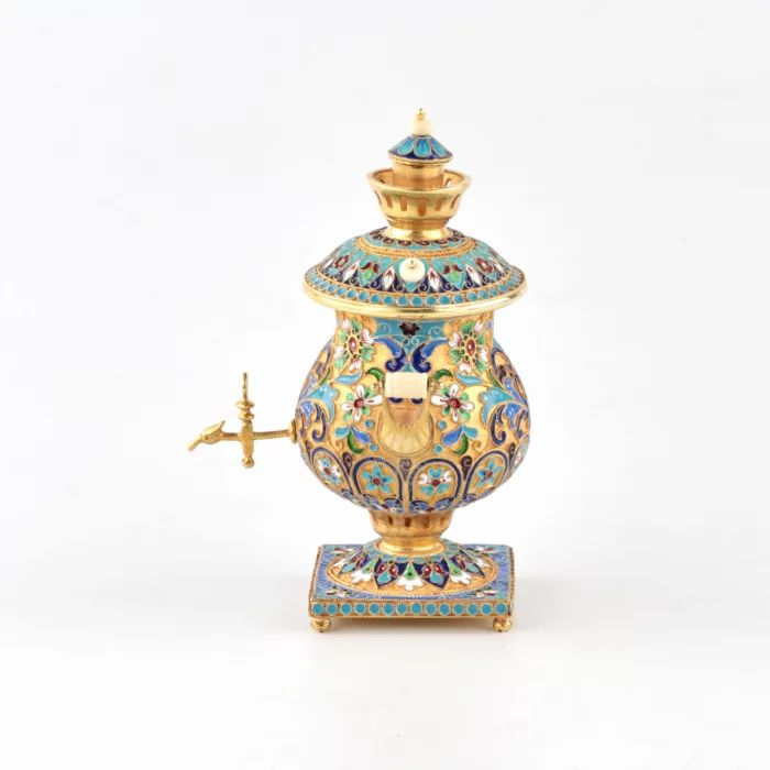 Miniature en argent "Samovar". 