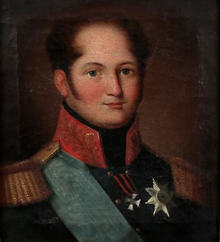 Stepan Semyonovich Shchukin. Portrait of Alexander I. 