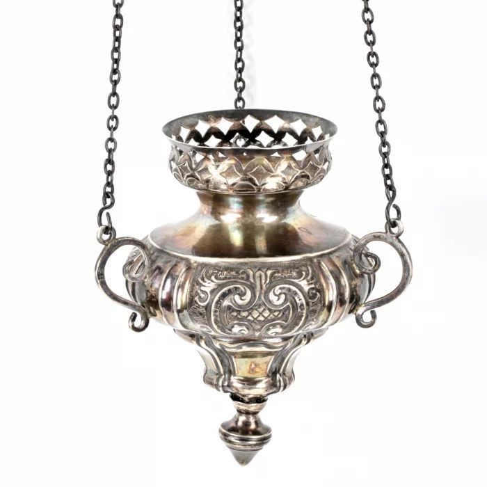 Silver lamp. Egorov Alexander Sergeevich. Moscow. 1862-1875 