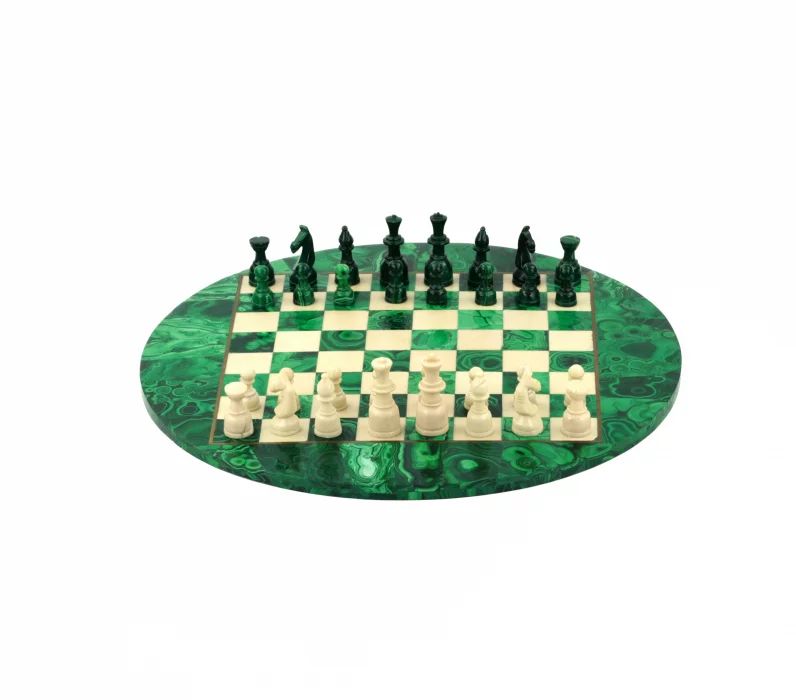 Échecs en malachite russe. 