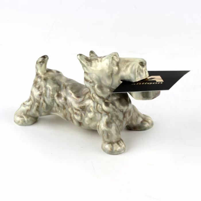 Figurine en faïence "Scotch Terrier". Usine Kouznetsov. Russie 