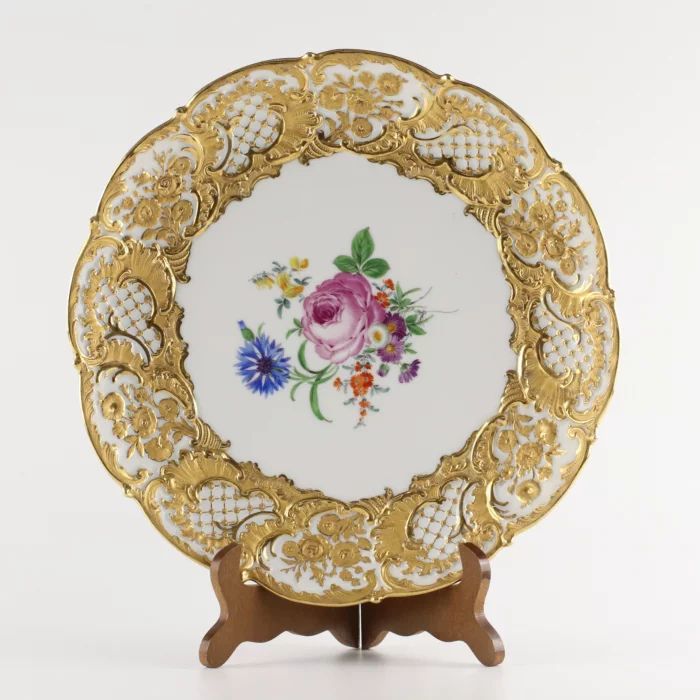 Plat decoratif "Meissen"