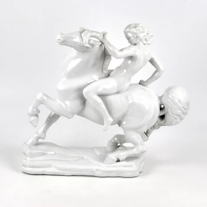 Figurine Cavalière. Eva Lote. Herend. 1937 g.