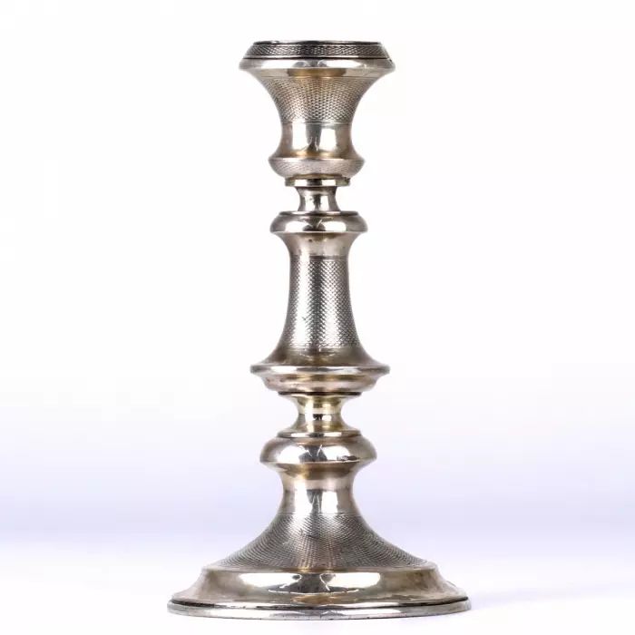 Silver candlestick. Russia, Moscow, 1873. 