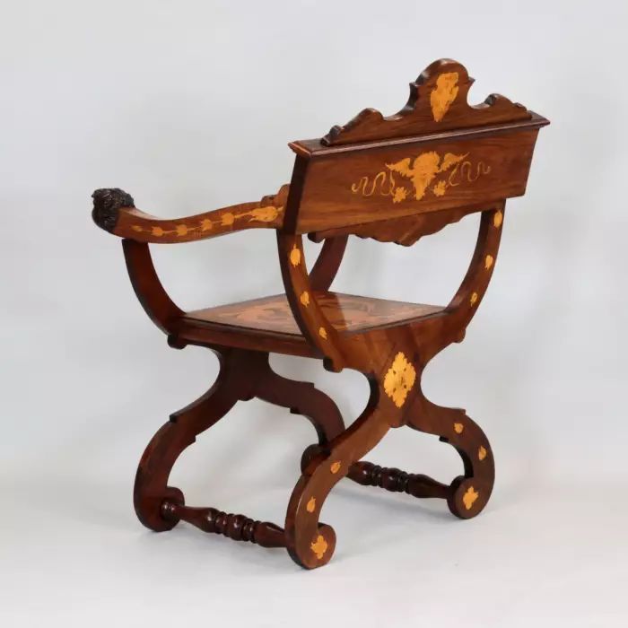 DANTE CHAIR, late 19th century