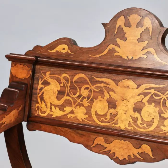 DANTE CHAIR, late 19th century