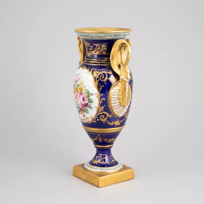 Empire stila porcelāna vāze. Le Tallec. Francija, 20. gs. 