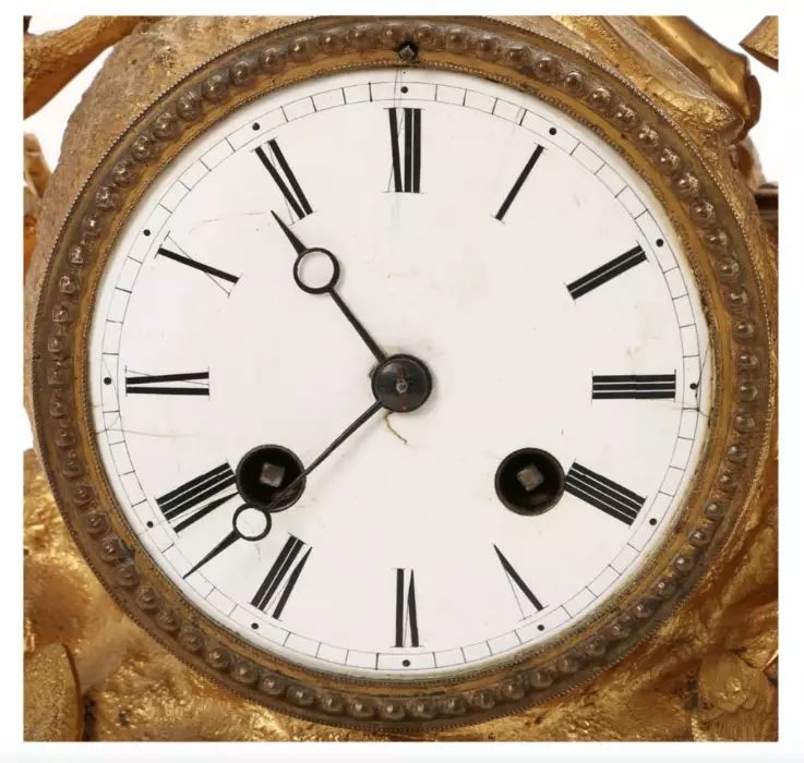 Mantel clock Allegory of Art - Music 