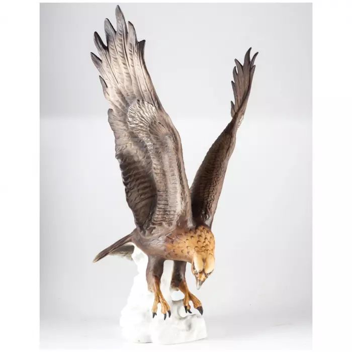 Porcelain figurine "Eagle" Royal Dux