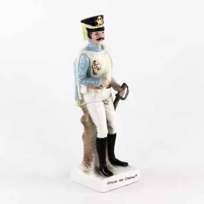 Porcelain hussar during the Napoleonic wars. 