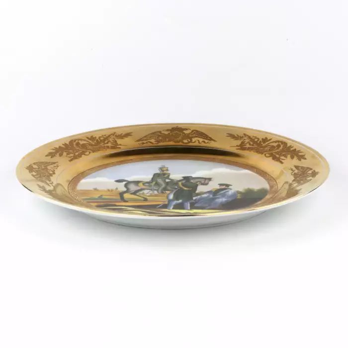 Dish "Soldiers of the Russian army of the 19th century". 