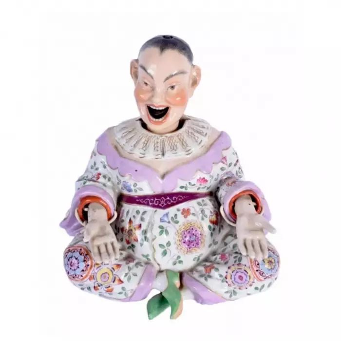 Porcelain "Chinese dummy". 