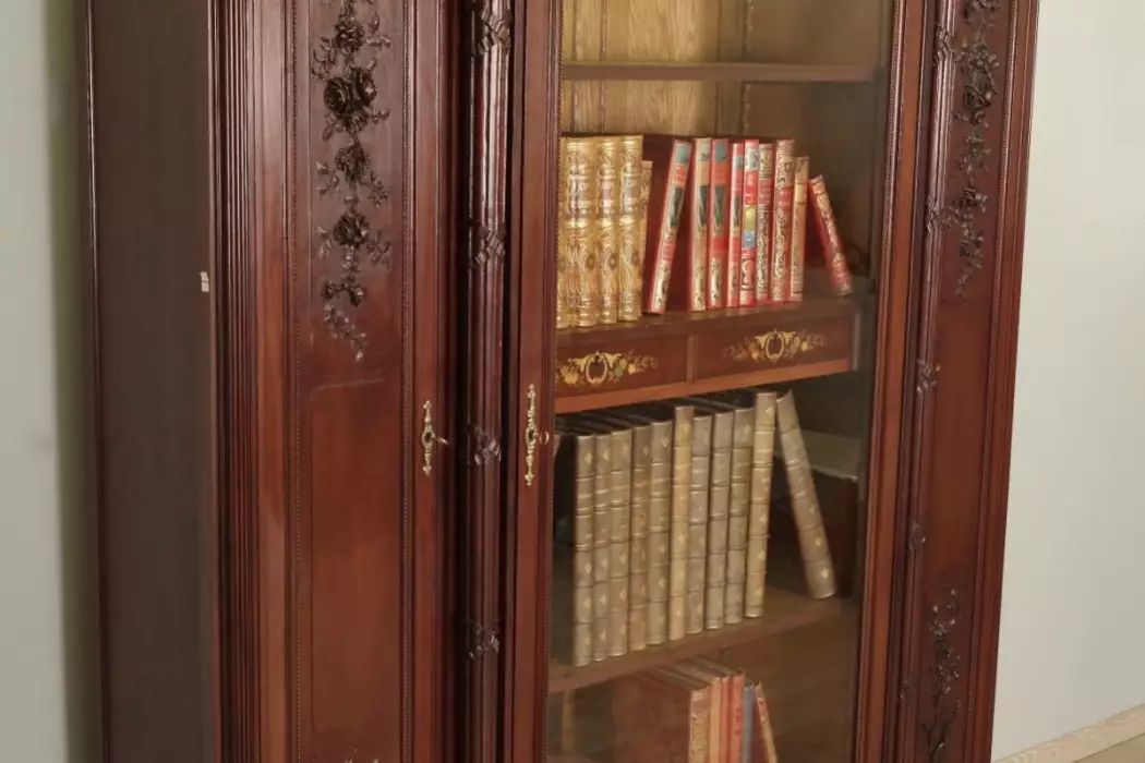 Louis XVI style bookcase. 19th century