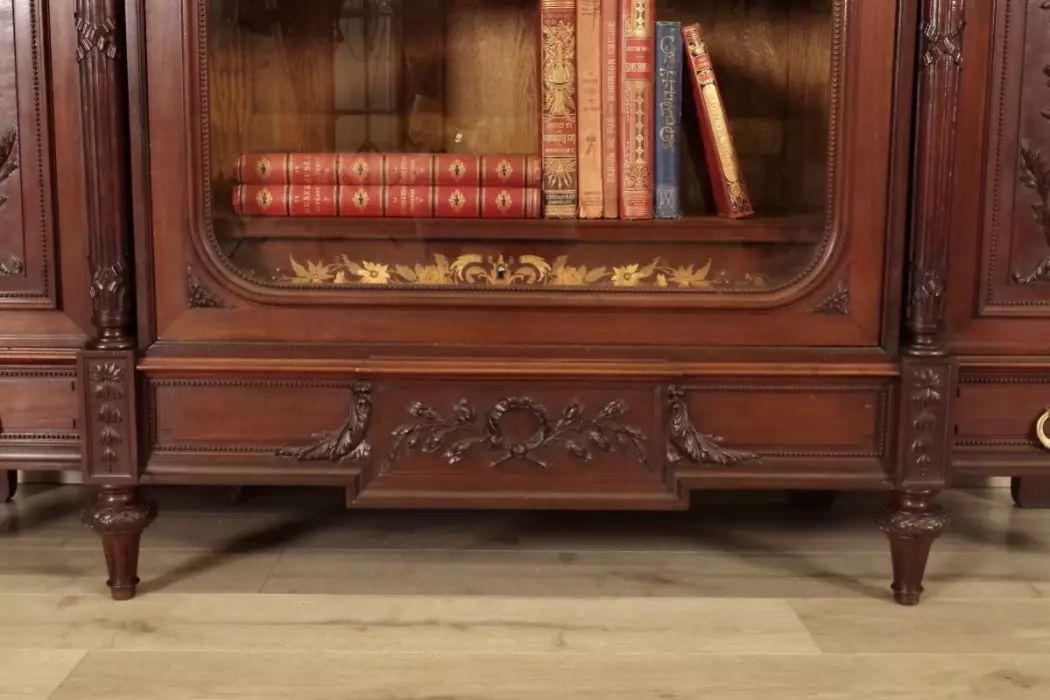 Louis XVI style bookcase. 19th century