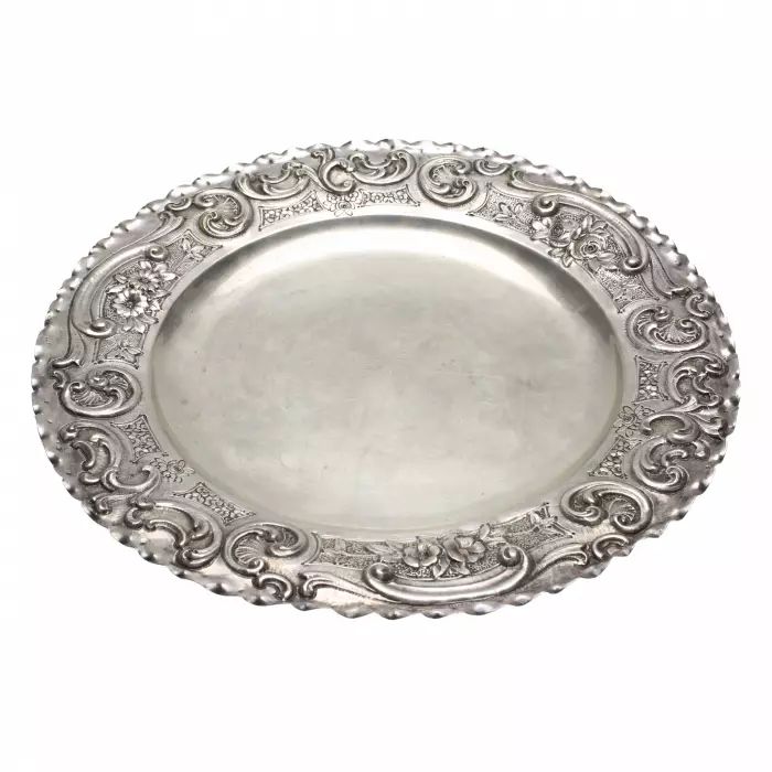Silver dish 