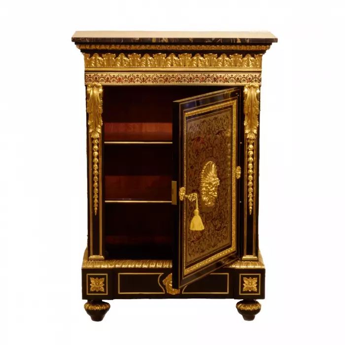 Magnificent Boulle study. 19th century. 