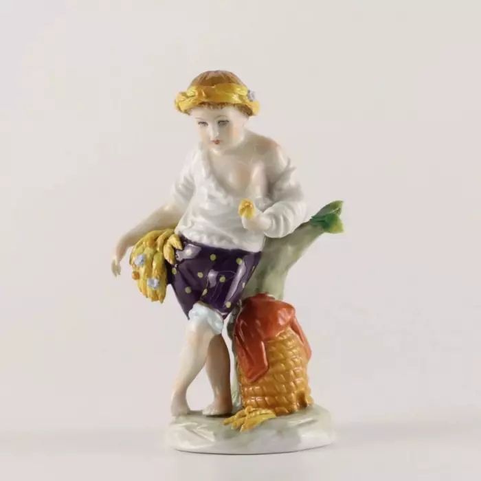 Porcelain figurine allegory "Summer" SITZENDORF 