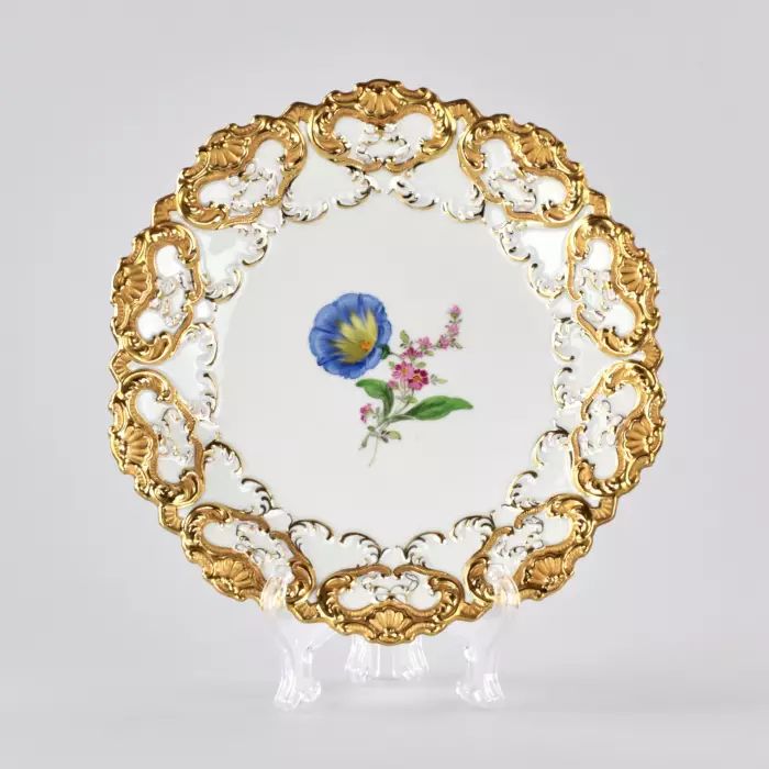 Decorative plate Meissen.