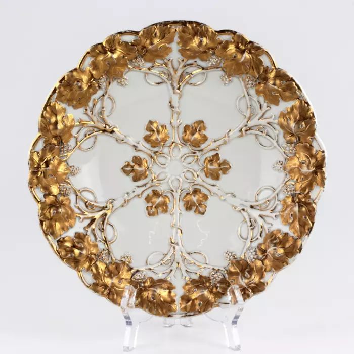 Decorative dish Meissen.