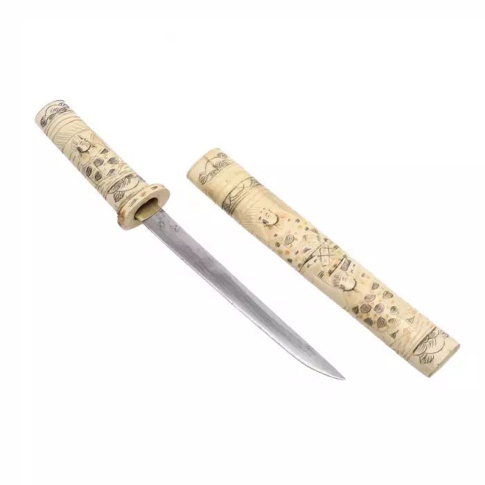 Japanese short sword Tanto early 20th century.