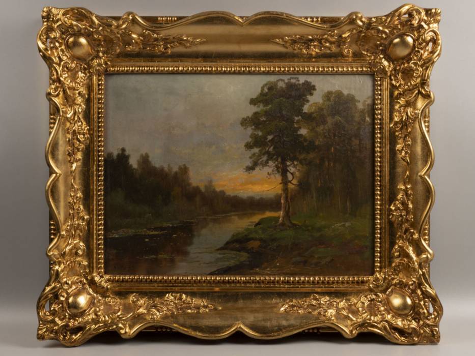 Rosen K. Forest river. Early 20th century