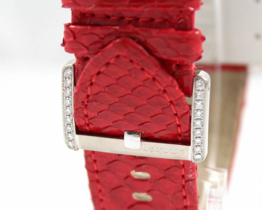 Montre femme Cartier Divan XL Diamant. 