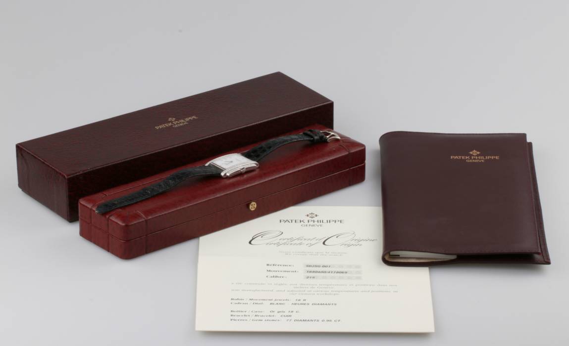 Часы PATEK PHILIPPE 5025G -001 GONDOLO 18K