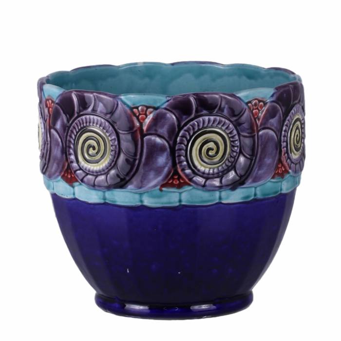 Vase-cache-pot Art Nouveau