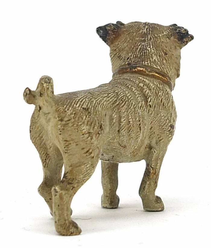 Pug Viennese bronze. 