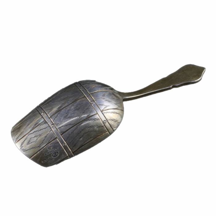 Silver spoon. Faberge