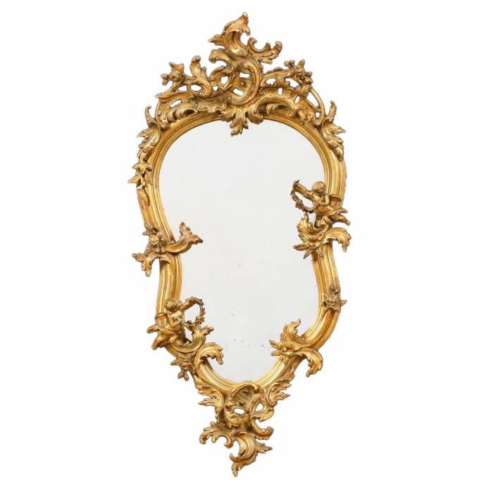 Wall mirror In Rococo Style
