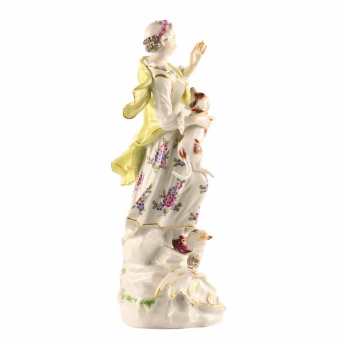 A porcelain figurine Shepherdess 
