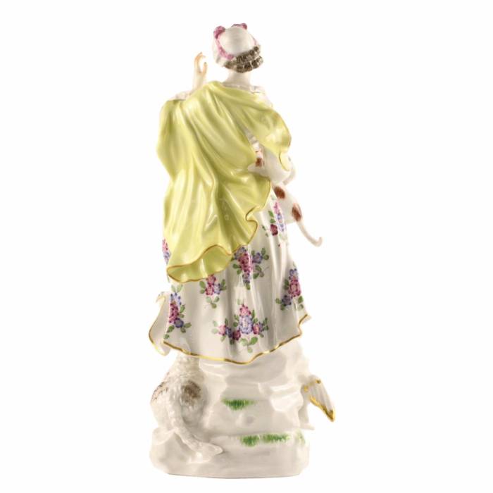 A porcelain figurine Shepherdess 