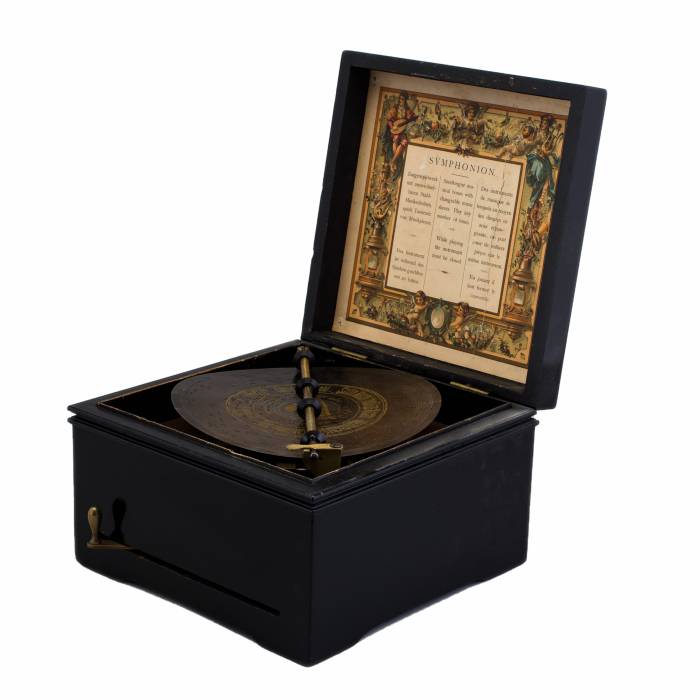 Music box Symphonion. Germany. The turn of the 19th and 20th centuries. 