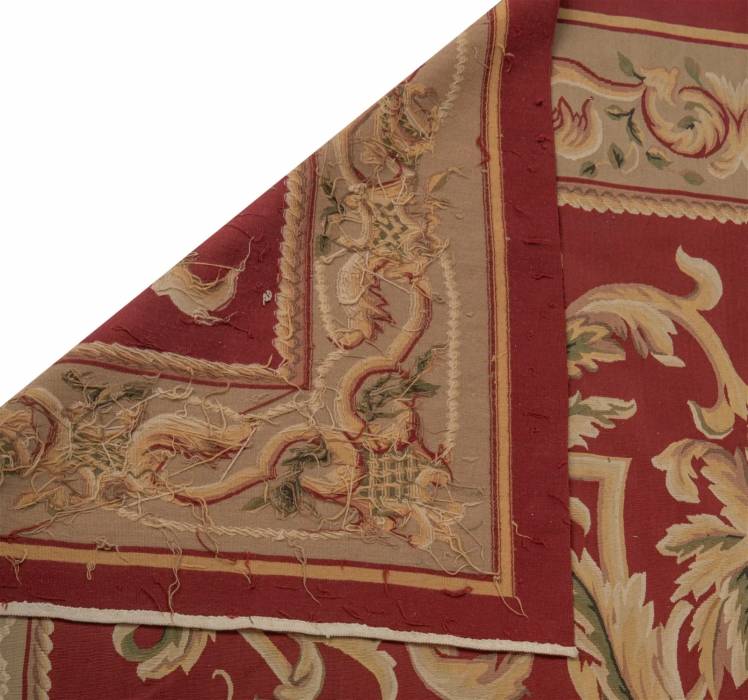 Tapis français de style Aubusson. 