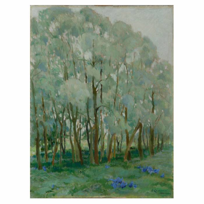 Revel. Willows in Ekaterinental. Alexander Yakovlevich Kramarev (1886-1975)