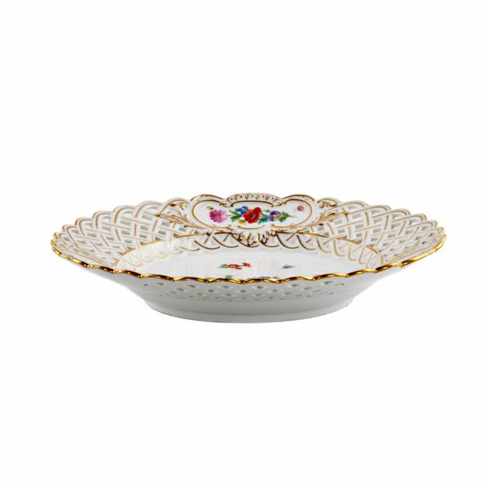 Assiette decorative de Meissen. 