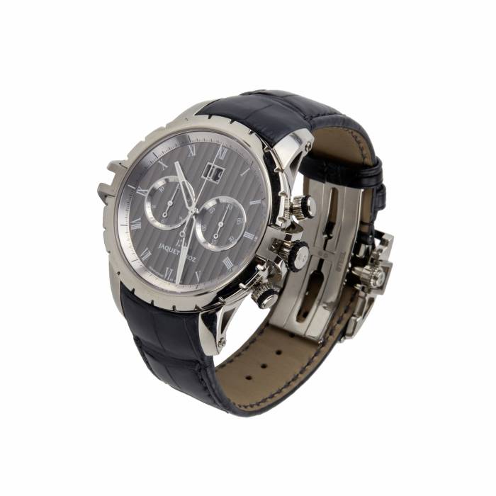 Wrist watch Jaquet-Droz SW Chronograph Grey. 