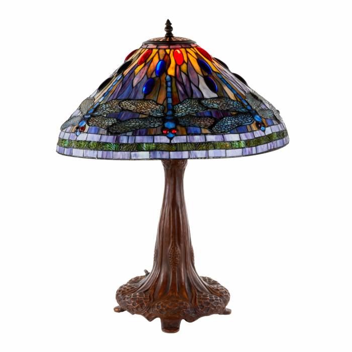 Настольная лампа в стиле Tiffany. 20 век.