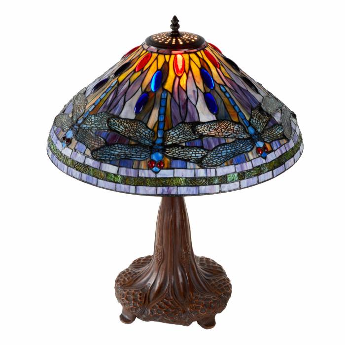 Настольная лампа в стиле Tiffany. 20 век.