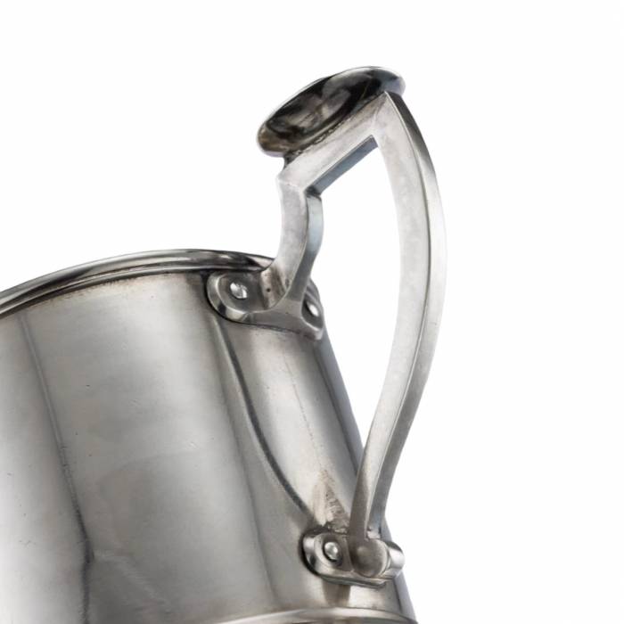 Silver coaster with painting by Khlebnikov`s workshop.1878 