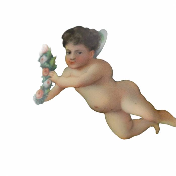 Silver coaster with painting by Khlebnikov`s workshop.1878 