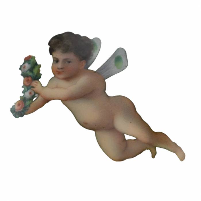 Silver coaster with painting by Khlebnikov`s workshop.1878 