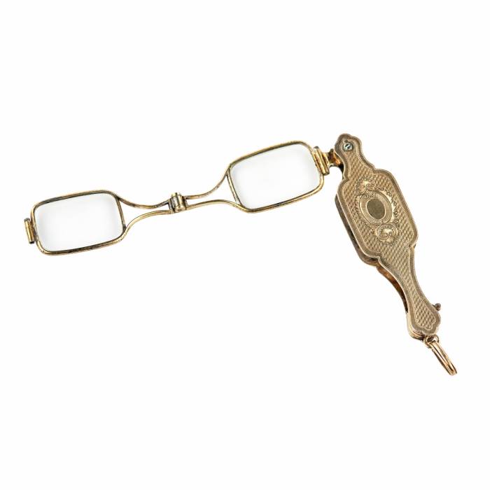Corsage lorgnette of the 19th century, French work. 
