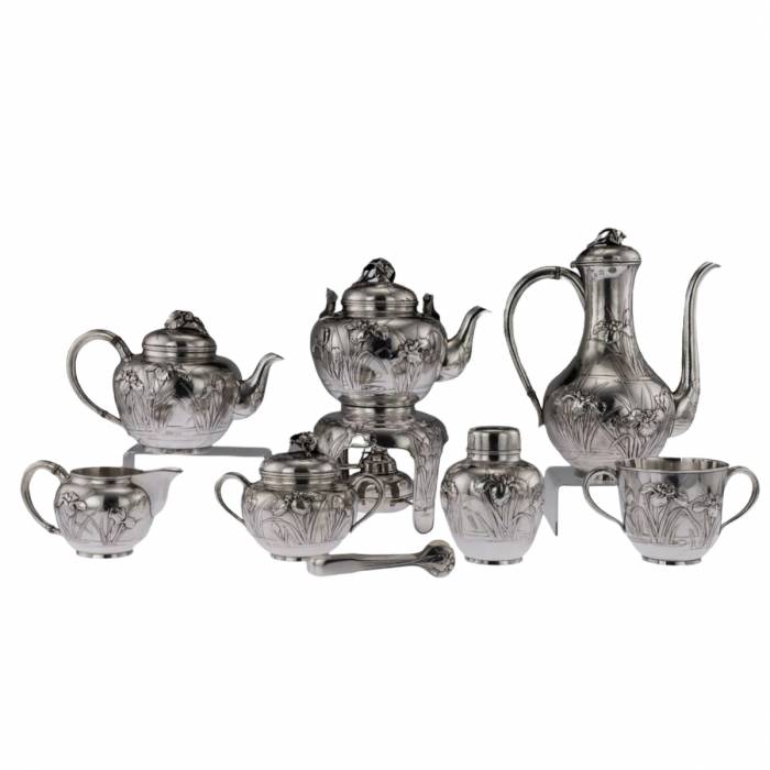 20th century Japanese silver tea and coffee service 