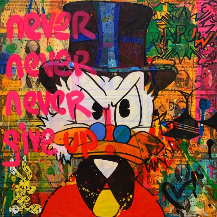 Felix von Altersheim. Composition Scrooge McDuck n`abandonne jamais, partie 1. 