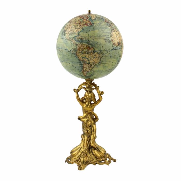 Le globe. Ludwig Julius Heymann.1900. 